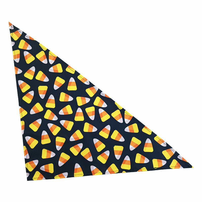 Christmas Dog Slobber Scarf Valentine's Day Pet Triangle Scarf Thanksgiving Day Dog And Cat Bib