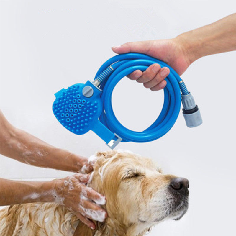 New Bathing Tool Comfortable Massager Shower Tool Cleaning Washing Bath Sprayers Dog Brush Pet Supplies