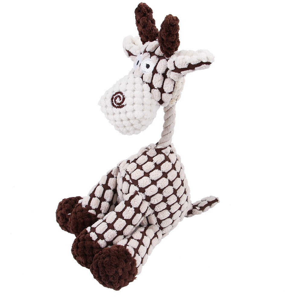 Dog Voice Toy Teeth Grinding Training Teddy Chai Dog Interactive Pet Corn Kernel Donkey