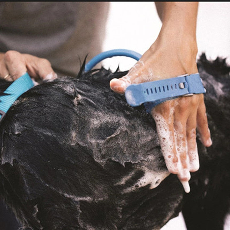 New Bathing Tool Comfortable Massager Shower Tool Cleaning Washing Bath Sprayers Dog Brush Pet Supplies