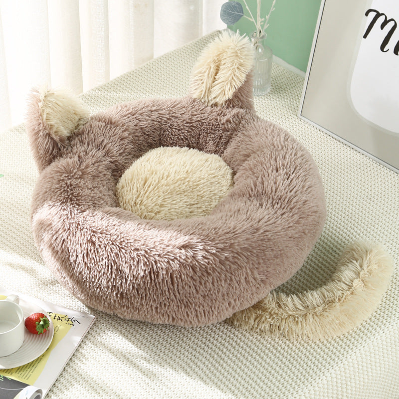 Cat Litter Dog Litter Rabbit Ears Pet Litter Dog Bed Winter Warm Mat Dog Mat Pet Supplies