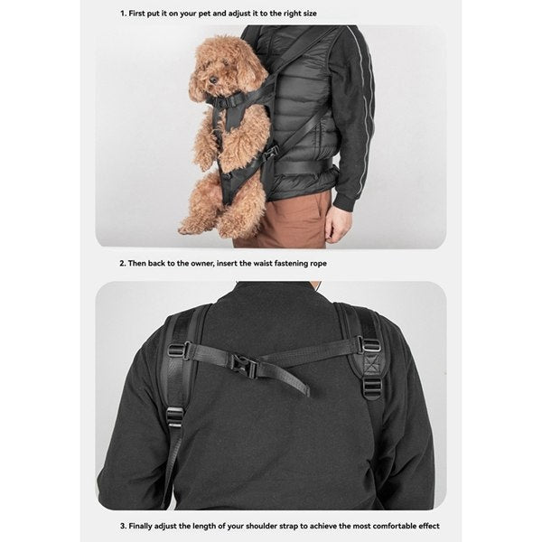 Safe Comfy Hands-Free Dog Carrier