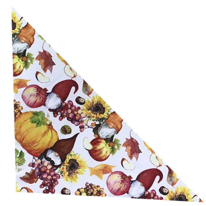 Christmas Dog Slobber Scarf Valentine's Day Pet Triangle Scarf Thanksgiving Day Dog And Cat Bib
