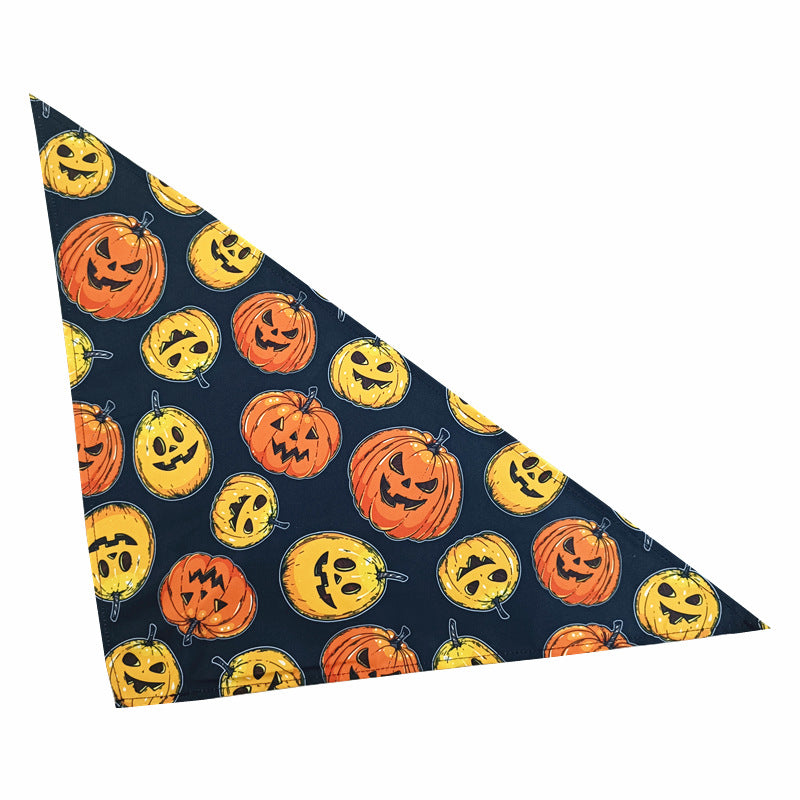 Christmas Dog Slobber Scarf Valentine's Day Pet Triangle Scarf Thanksgiving Day Dog And Cat Bib