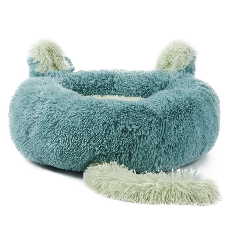 Cat Litter Dog Litter Rabbit Ears Pet Litter Dog Bed Winter Warm Mat Dog Mat Pet Supplies