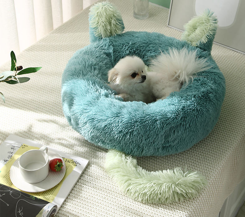 Cat Litter Dog Litter Rabbit Ears Pet Litter Dog Bed Winter Warm Mat Dog Mat Pet Supplies