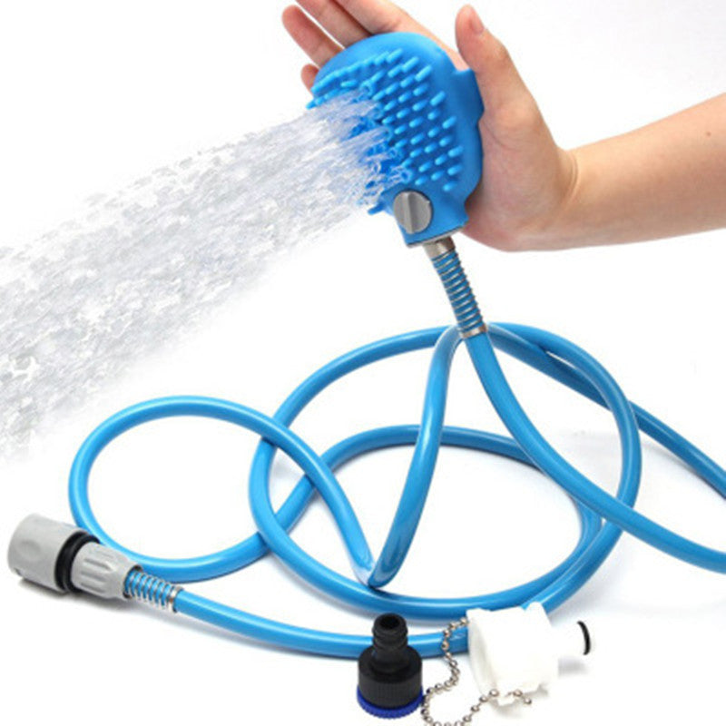 New Bathing Tool Comfortable Massager Shower Tool Cleaning Washing Bath Sprayers Dog Brush Pet Supplies